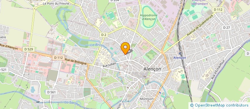 localisation de l'entreprise SYNDICAT COPROPRIETE RESIDENCE LANCREL à ALENCON