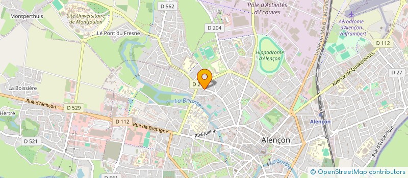 localisation de l'entreprise SYNDICAT COPROPRIETE RESIDENCE LANCREL à ALENCON