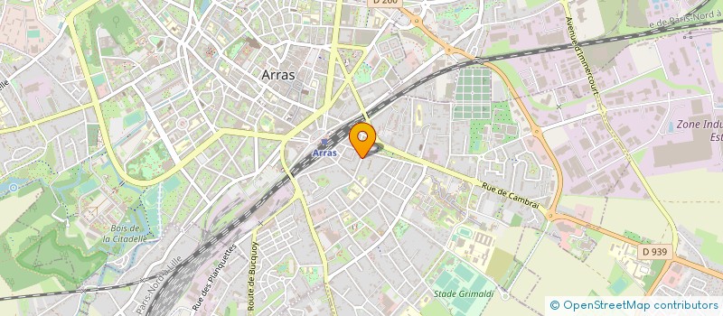 localisation de l'entreprise SYNDICAT COPROPRIETE RESIDENCE LE MURAT à ARRAS