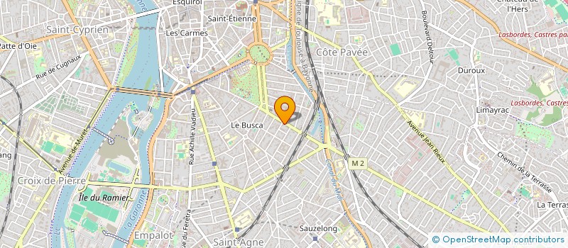 localisation de l'entreprise SYNDICAT COPROPRIETE RESIDENCE LES PINS à TOULOUSE