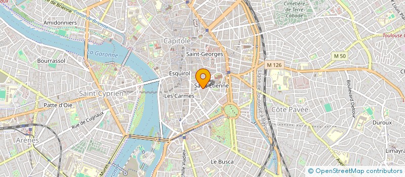 localisation de l'entreprise SYNDICAT COPROPRIETE RESIDENCE MERLANE à TOULOUSE
