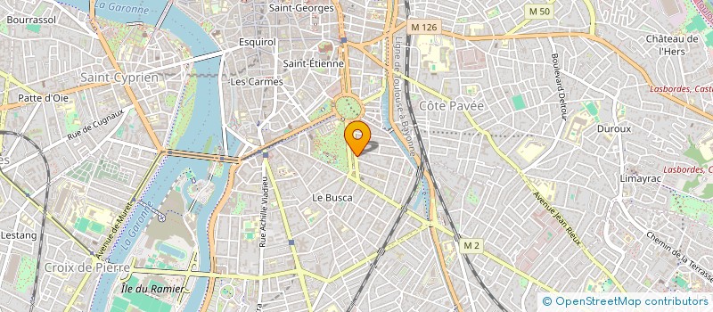 localisation de l'entreprise SYNDICAT COPROPRIETE RESIDENCE MISTRAL à TOULOUSE
