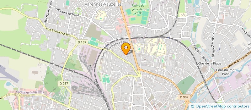 localisation de l'entreprise SYNDICAT COPROPRIETE RESIDENCE MOLIERE à NEVERS