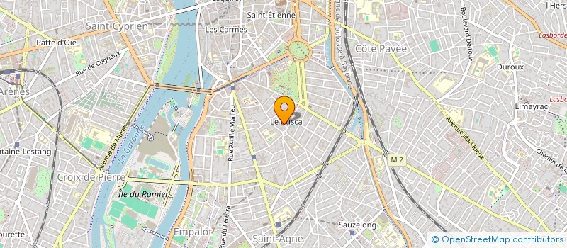 localisation de l'entreprise SYNDICAT COPROPRIETE RESIDENCE SALVAYRE à TOULOUSE