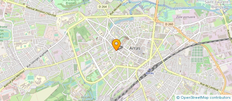 localisation de l'entreprise SYNDICAT COPROPRIETE RESIDENCE STE BARBE à ARRAS