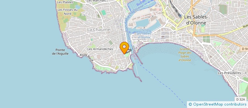 localisation de l'entreprise SYNDICAT COPROPRIETE RESIDENCE TIMONIERS à LES SABLES D'OLONNE