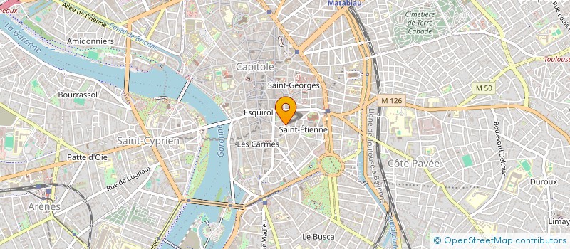 localisation de l'entreprise SYNDICAT COPROPRIETE RESIDENCE TOLOSANE à TOULOUSE