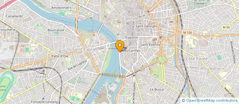 localisation de l'entreprise SYNDICAT COPROPRIETE RESIDENCE TOUNIS à TOULOUSE