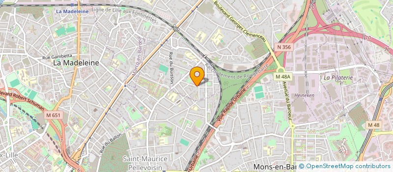 localisation de l'entreprise SYNDICAT COPROPRIETE RESIDENCE VALMY à MARCQ EN BAROEUL