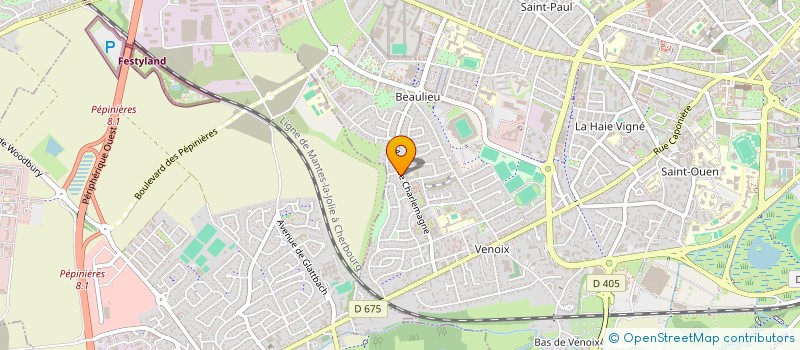 localisation de l'entreprise SYNDICAT COPROPRIETE RESIDENCES VENOISES à CAEN