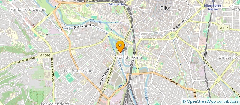 localisation de l'entreprise SYNDICAT COPROPRIETE RIVEDROITE  DIJON