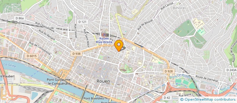 localisation de l'entreprise SYNDICAT COPROPRIETE RUE DES CARMELITES à ROUEN