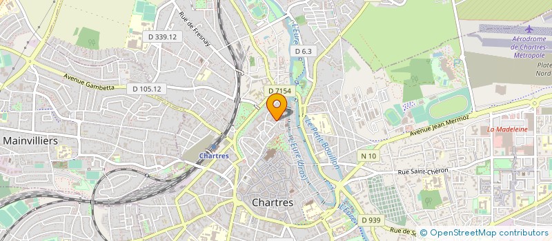 localisation de l'entreprise SYNDICAT COPROPRIETE SAINT ANDRE à CHARTRES