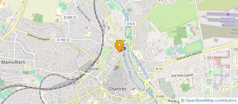 localisation de l'entreprise SYNDICAT COPROPRIETE SAINT JULIEN à CHARTRES