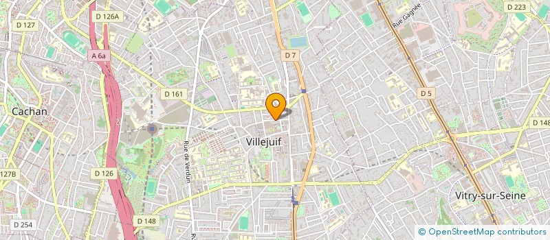 localisation de l'entreprise SYNDICAT COPROPRIETE SEVIN à VILLEJUIF