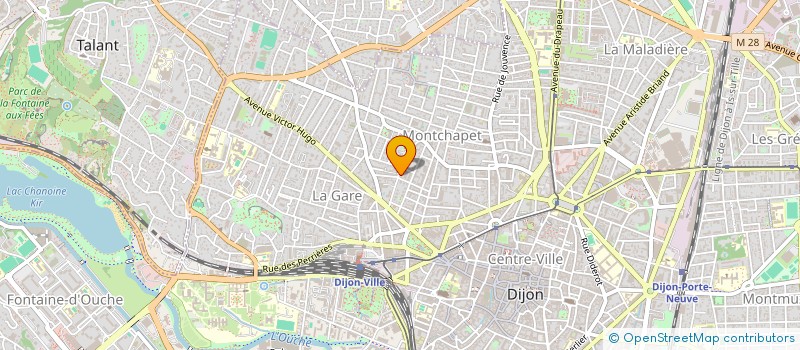 localisation de l'entreprise SYNDICAT COPROPRIETE SPULLER  DIJON