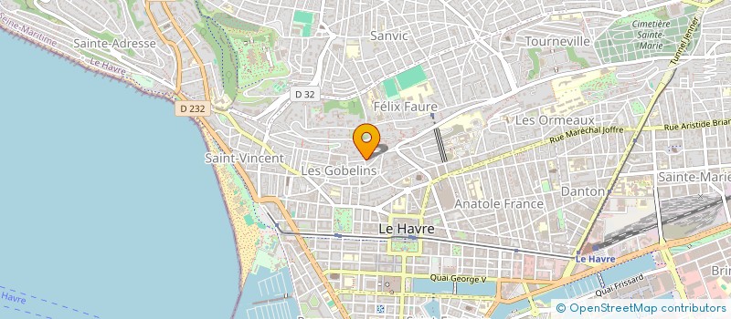 localisation de l'entreprise SYNDICAT COPROPRIETE ST MARTIN ILOT à LE HAVRE