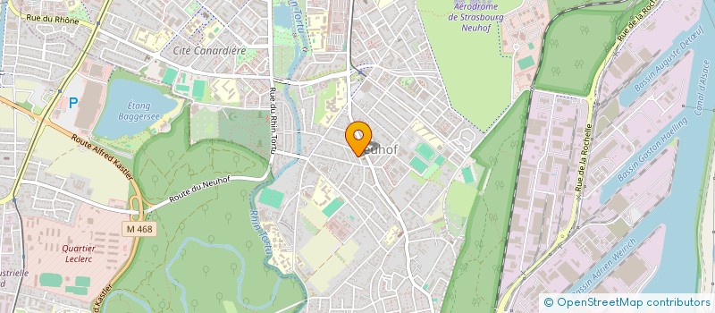 localisation de l'entreprise SYNDICAT COPROPRIETE TIERGAERTEL à STRASBOURG