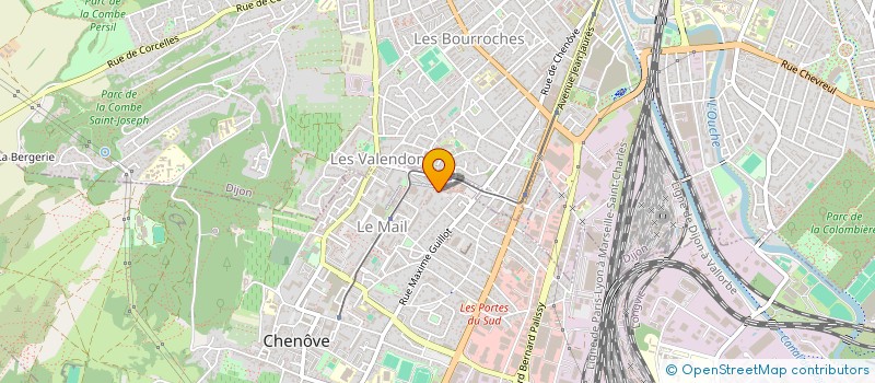 localisation de l'entreprise SYNDICAT COPROPRIETE TOUR MAIL  CHENOVE