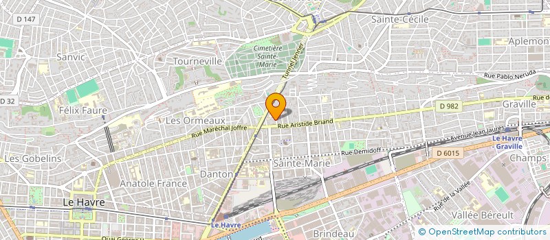 localisation de l'entreprise SYNDICAT COPROPRIETE TRANWOUEZ à LE HAVRE