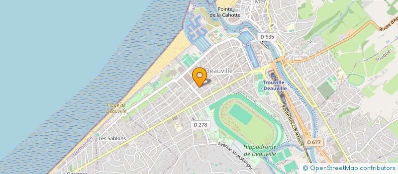 localisation de l'entreprise SYNDICAT COPROPRIETE VELLEDA  DEAUVILLE