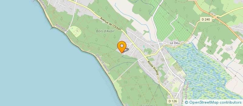 localisation de l'entreprise SYNDICAT COPROPRIETE VERT BOIS  DOLUS D'OLERON