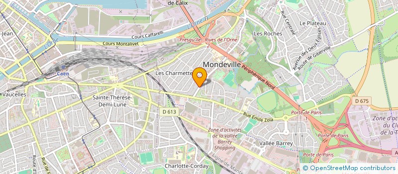 localisation de l'entreprise SYNDICAT COPROPRIETE VILLA ANNE  MONDEVILLE