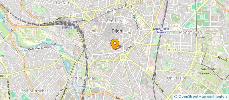 localisation de l'entreprise SYNDICAT COPROPRIETE VILLA FRANKLIN  DIJON