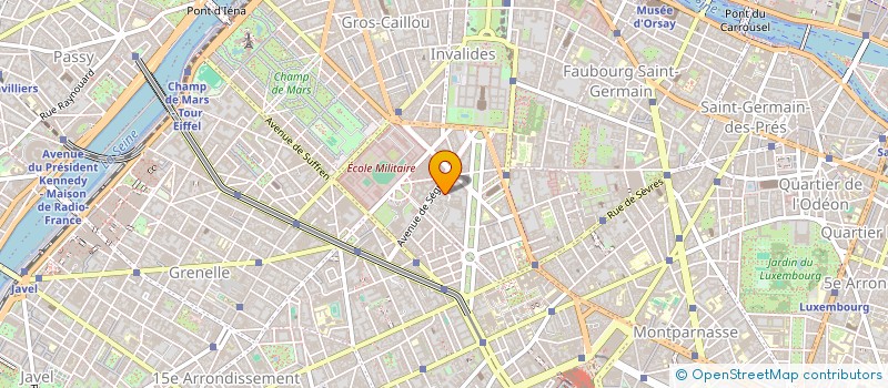 localisation de l'entreprise SYNDICAT COPROPRIETE VILLA SEGUR  PARIS