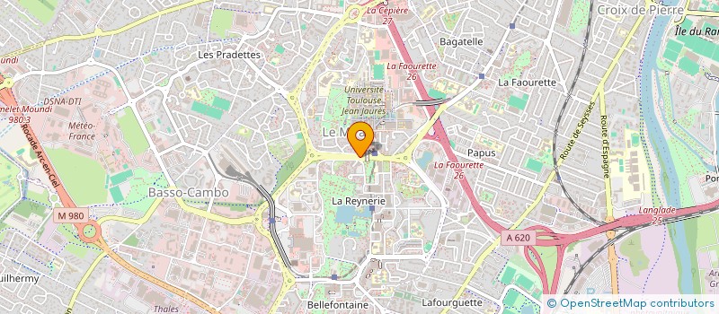 localisation de l'entreprise SYNDICAT COPROPRIETE VIOLETTES à TOULOUSE
