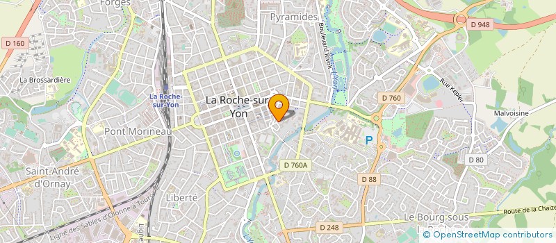 localisation de l'entreprise SYNDICAT COPROPRIETEE IMMEUBLE MAQUAIRE à LA ROCHE-SUR-YON