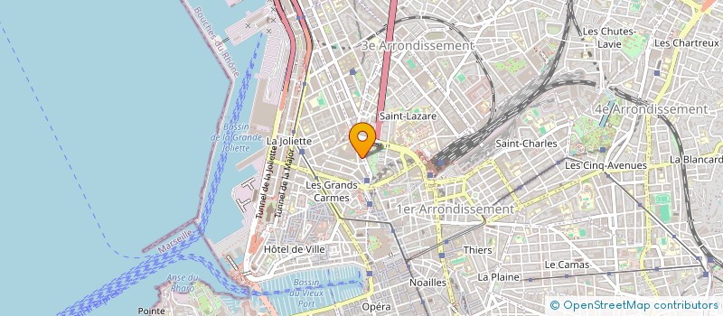 localisation de l'entreprise SYNDICAT COPROPRITAIRES 40 AV C PELLETAN  MARSEILLE