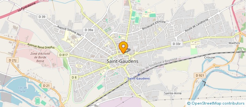 localisation de l'entreprise SYNDICAT COPROPRITAIRES DE LA REPUBLIQUE à SAINT-GAUDENS