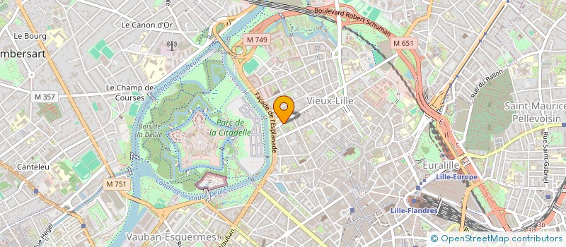 localisation de l'entreprise SYNDICAT COPROPROPRIETAIRE COLPIN à LILLE