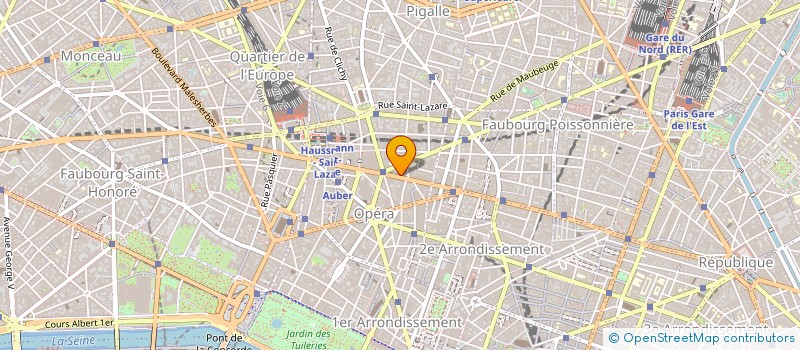 localisation de l'entreprise SYNDICAT CORPOR NAT REPR CHAUS à PARIS
