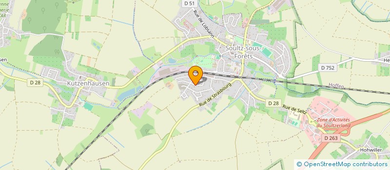 localisation de l'entreprise SYNDICAT CPOPROPRIETE RESIDENCE CASSIOPE à SOULTZ-SOUS-FORETS
