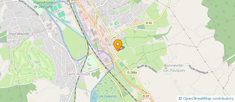 localisation de l'entreprise SYNDICAT CRYSTAL PALACE à TOUQUES