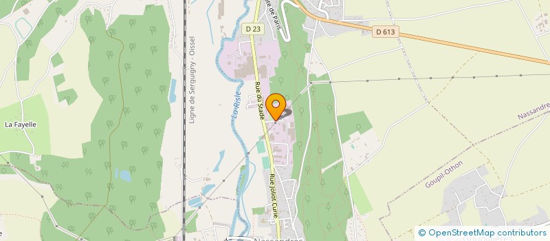 localisation de l'entreprise SYNDICAT D'ADDUCTION D'EAU POTABLE DE LA VALLEE DE LA RISLE à NASSANDRES SUR RISLE