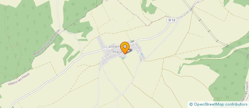 localisation de l'entreprise SYNDICAT D'AEP à VILLIERS-LES-HAUTS