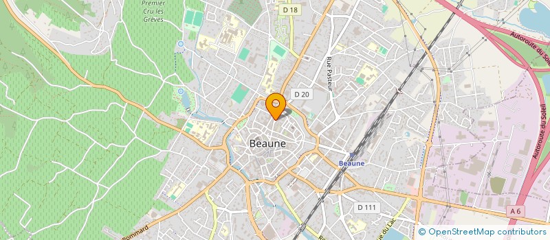 localisation de l'entreprise SYNDICAT D AMENAGEMENT TOURISTIQUE DE BEAUNE ET MERCEUIL à BEAUNE