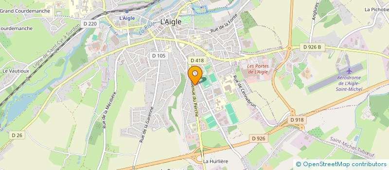 localisation de l'entreprise SYNDICAT D'APICULTURE DE L'ORNE à L'AIGLE