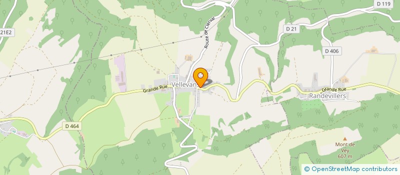 localisation de l'entreprise SYNDICAT D'ASSAINISSEMENT DU VAL DE SANCEY à SANCEY