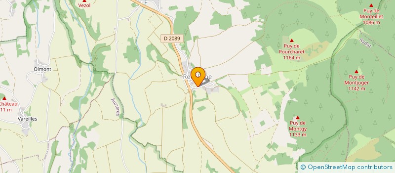 localisation de l'entreprise SYNDICAT D ESTIVE DE RECOLEINE  NEBOUZAT