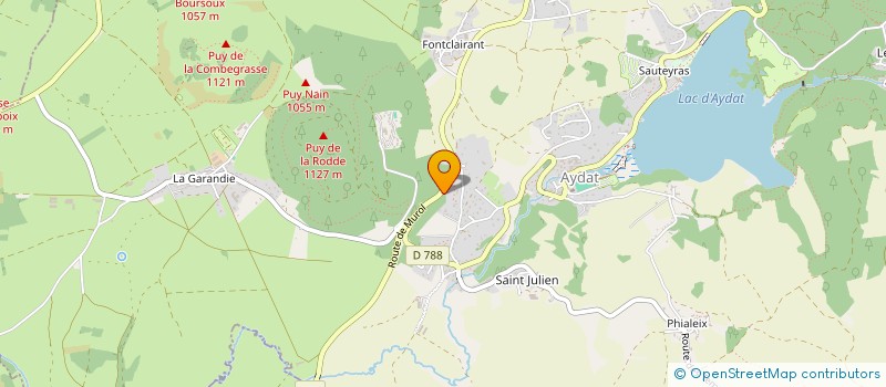 localisation de l'entreprise SYNDICAT D ESTIVE DE SAULZET LE FROID  SAULZET-LE-FROID