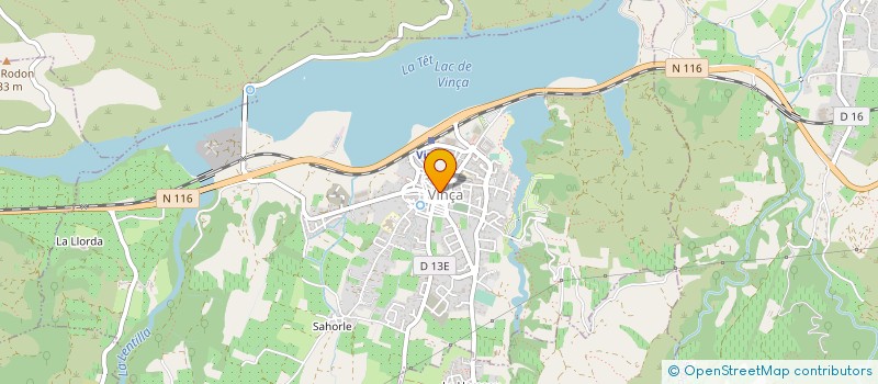 localisation de l'entreprise SYNDICAT D INITIATIVE  VINCA