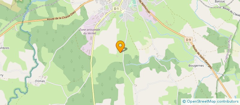 localisation de l'entreprise SYNDICAT D INITIATIVE à CRAPONNE-SUR-ARZON