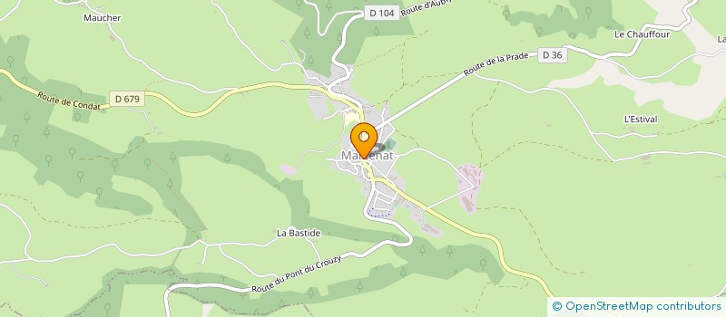 localisation de l'entreprise SYNDICAT D INITIATIVE à CONDAT