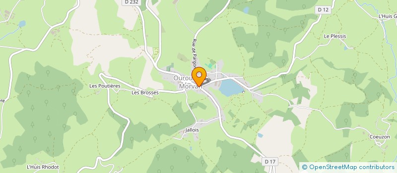 localisation de l'entreprise SYNDICAT D'INITIATIVE à DUN-LES-PLACES