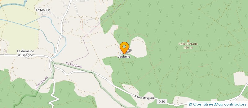 localisation de l'entreprise SYNDICAT D INITIATIVE  RIANS