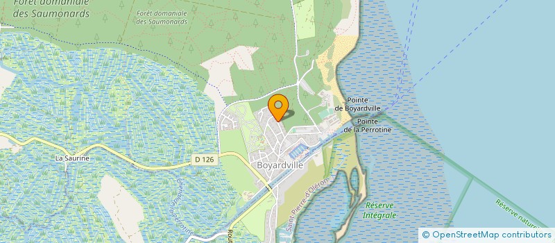 localisation de l'entreprise SYNDICAT D INITIATIVE  SAINT GEORGES D'OLERON